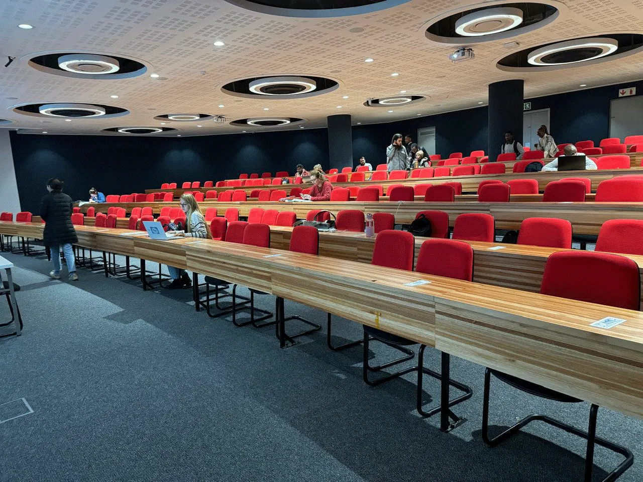 Lecture theatre at the IPC7 conference venue