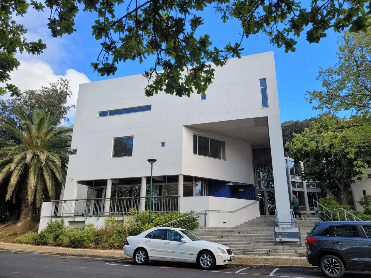 Conference venue building at the University of Cape Town