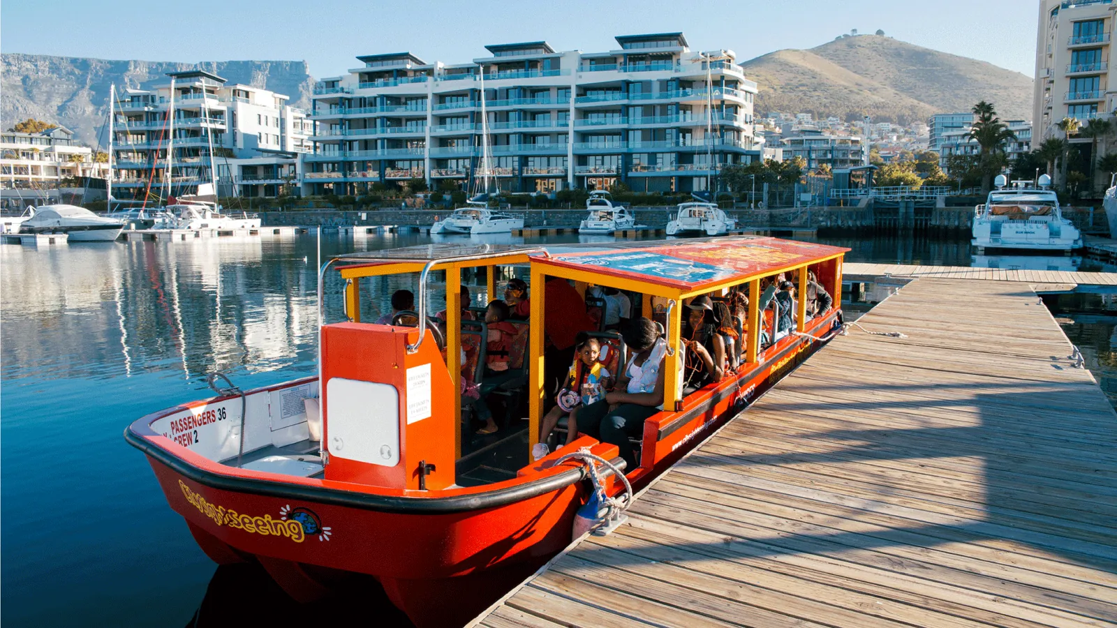 Harbour boat at the V&A Waterfront, Cape Town